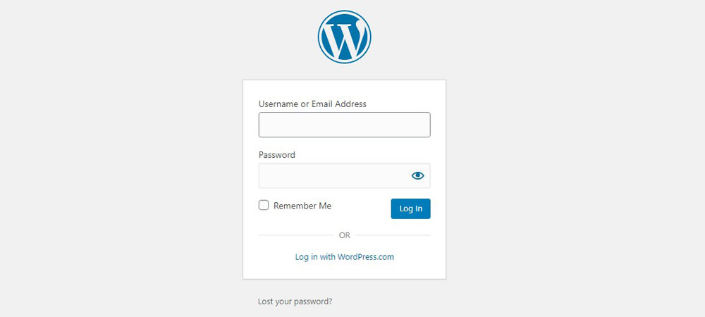 can't type in password wordpress