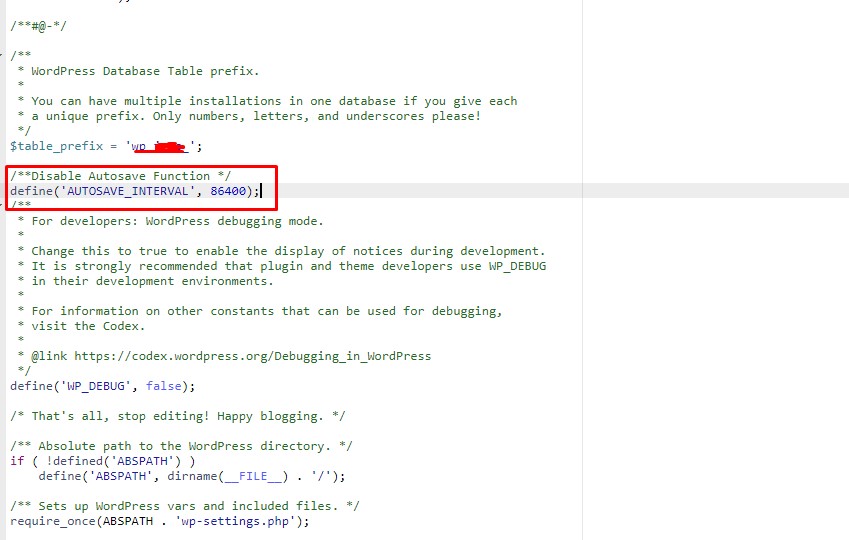Disable Autosave feature In WordPress